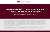 UNIVERSITY OF DENVER UX/UI BOOT CAMP 2019-07-31آ  University of Denver UX/UI Boot Camp - Poered Trilog