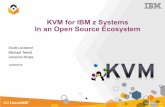 KVM for IBM z Systems In an Open Source Ecosystemfiles.meetup.com/20275158/Dec 2 2016 Pres 02 KVM for IBM...• Rundeck contacts new VM, installs Chef client in it and associates it