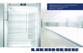 Refrigerators and freezers General purpose 2016 / …...Refrigerators and freezers for general purpose With a Liebherr appliance, you opt for reliable operation, innovative premium