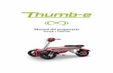 Manual del propietario THUMB-emitex-electric.com/Manual_del_propietario_THUMB-e.pdf · 2012-09-07 · Manual del propietario THUMB-e Felicitaciones por su compra del nuevo triciclo