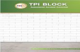Autoclaved Aerated Concreteeservice.tpipolene.co.th/Announcement/Brochure/CRT... · 2. Mix plaster mortar TPI M210 with clean water 3.5:1 partial, Mix well until the mixture is homogeneous
