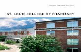 ST. LOUIS COLLEGE OF PHARMACY...8 2015-16 ANNUAL REPORT 2014-15 ANNUAL REPORT 9 For more than 150 years, St. Louis College of Pharmacy has been committed to educating and developing