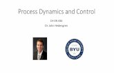 Process Dynamics and Control - APMonitorapmonitor.com/che436/uploads/Main/Lecture1.pdfDynamics and Control •Dynamic Modeling •Empirical Modeling •Graphical Approach •Optimization