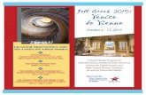 Fall Break 2019: Venice to ViennaA Travel/Study Program to Selected Points of Interest from Venice to Vienna for Eighth Grade and High School Honors Students as well as Interested