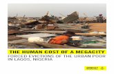 THE HUMAN COST OF A MEGACITY - Amnesty International Canada Human Cost... · 2020-01-04 · LASBCA Lagos State Building Control Agency LASURA Lagos State Urban Renewal Agency LBS