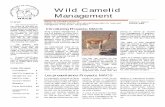 Wild Camelid Management - macaulay.webarchive.hutton.ac.uk€¦ · A contar de Noviembre del 2001, una nueva etapa de trabajo con-junto entre investigadores de Su-damérica, Europa