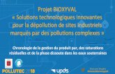ProjetBIOXYVAL «Soluonstechnologiquesinnovantes ...Share your thoughts #Pollutec2018 #villageSSP CONCLUSIONS Le persulfate activé et les Fentons (pH 3) donnent de très bons abattements