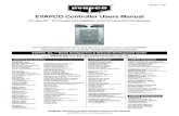 EVAPCO Controller Users Manual...EVAPCO eco-Air fluid coolers are supplied with a thermowell (1/4” G threads) and a NTC temperature sensor. The thermowell and temperature sensor