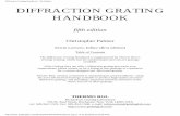 Diffraction Grating Handbook - 5th Editionoptics.hanyang.ac.kr/~shsong/Grating handbook.pdfDiffraction Grating Handbook - 5th Edition DIFFRACTION GRATING HANDBOOK fifth edition ...