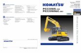 PC228US PC228USLC - maxiloc-location-tp.fr€¦ · With this “Komatsu Technology,” and adding customer feedback, Komatsu is achieving great advancements in technology. To achieve