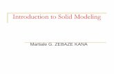 Introduction to Solid Modeling - Worcester Polytechnic Institute · 2018-03-19 · Why Solid Modeling? Solid modeling provides a solution to the weakness of wireframe and surface