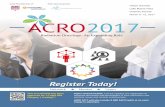 American College of 2017 RADIATION ONCOLOGY Integrating ...€¦ · RADIATION ONCOLOGY Integrating Science and Technology into Patient Care This Live Activity has been approved for