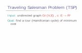 Traveling Salesman Problem (TSP) - Chandra Chekurichekuri.cs.illinois.edu/teaching/fall2006/lect2.pdfTSP and Hamiltonian cycle Claim: Unless P=NP no “good” heuristic. Why? Can