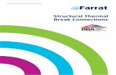 Structural Thermal Break Connections - Farrat · Structural Thermal Break Connections FTB-UK-Farrat Structural Thermal Breaks-17b. 2 FTB-Farrat Structural Thermal Breaks-17b Introduction