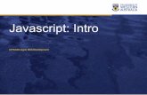 Javascript: Intro - University of Western Australiateaching.csse.uwa.edu.au/units/CITS3403/lectures/05Javascript.pdf · • Javascript distinguishes between null, which is a special