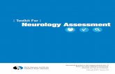 [ Toolkit For ] Neurology Assessment...TOOLKIT FOR NEUROLOGY ASSESSMENT This toolkit is supported by the Rick Hansen Institute and was created by the following collaborators: Tova