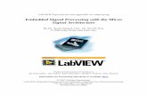 Embedded Signal Processing with the Micro Signal Architecturedownload.ni.com/pub/gdc/tut/exp_isbn_978_0_471_73841_1.pdfExperiment 1.1 using LabVIEW and LabVIEW Embedded Module for
