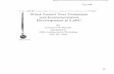 Wind Tunnel Test Technique and Instrumentation Development at … · 2016-06-07 · Wind Tunnel Test Technique and Instrumentation Development at LaRC N By Lawrence E. Pumam Presented