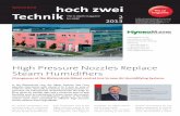 The cci Technik for HVAC - HygroMatik · – The fitting of the HDS-sys-tem (System A) was easier and considerably faster than that of System B from the competition. – According