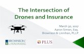 The Intersection of Drones and Insuranceeuro.ecom.cmu.edu/program/law/08-732/AI/Simon.pdfThe FAA estimates seven million drones will fly in US skies by 2020. Up from 2.5 million in