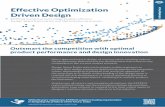 Effective Optimization Driven Design - ModeFRONTIER · modeFRONTIER and VOLTA are products of ESTECO SpA ADAPTIVE SPACE FILLER Limited computational resources and small experimental
