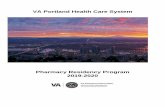 VA Portland Health Care System...System Pharmacists (ASHP) is a two-year pharmacy residency in health-system pharmacy administration earning an MBA with Oregon State University College