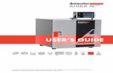 Ahiba IR Pro User's Guide - Datacolor · 2017-11-28 · Ahiba IR Pro is an infrared dyeing machine that handles a wide variety of processes in exhaust dyeing laboratories. It can