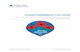 GUIDING REMEMBERS CHALLENGE - Girl Guides of Canada · To earn the Guiding Remembers Challenge, girls need to complete 4 different activities, one of which must include a community