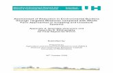 Assessment of Reduction in Environmental Burdens through ... · Agriculture & Environment Research Unit Science & Technology Research Institute Assessment of Reduction in Environmental