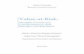 Value-at-Risk - Semantic Scholar...measure, it can be used to aggregate different risks (in contrast to volatility, where it makes little sense comparing volatilities of different