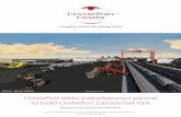 Conceptual Rendering CentrePort seeks a development partner to … · CentrePort seeks a development partner to build CentrePort Canada Rail Park Request for Proposals Available Now