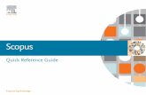 Scopus - BRACU Librarylibrary.bracu.ac.bd/sites/default/files/Scopus QRG.pdfScopus is the largest abstract and citation database of peer-reviewed literature, with bibliometrics tools