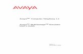 Avaya TM Computer Telephony 1 · for preliminary software development of applications using Avaya Computer Telephony (Avaya CT). This document assumes a basic knowledge of Microsoft