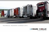 Technical Training courses 2013 - faun-zoeller.co.uk€¦ · Technical Training Courses 2013 Supplying, manufacturing and servicing, high quality, high specification Refuse Collection