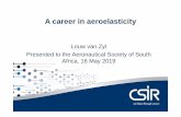 ContentsA career in aeroelasticity...The accident investigation report concluded that the cause of the accident was structural failure of a support assembly, known as the Brooklyn