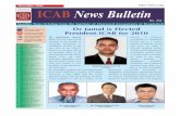 December 2009 ISSN 1993-5366 ICAB News Bulletin · his career with Padma Oil Company Limited as Manager, Fund Management and worked till June,1995.After that he joined as Financial