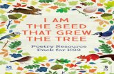I am The Seed That Grew The Tree - World Book Day...A nature poem for every day of the year I am The Seed That Grew The Tree #IAmtheSeed INTRODUCTION Delve into the imaginative world
