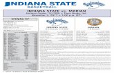 INDIANA STATE vs. MARIAN€¦ · - Indiana State has earned 65 close victories (five points or less) since 2005. Under Greg Lansing, the Sycamores are 39-27 in close games. 18 of