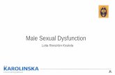 Male Sexual Dysfunction · Sexual dysfunction - conclusion • Very common in cancer patients, especially in patients with cancer in the pelvic organs or in the genital organs •