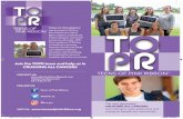 TEENS OF PINK RIBBON€¦ · network of teens and adults committed to wellness, education, and fundraising, illuminating the resources available within the community. Join the TOPR