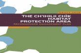 DRAFT 2018 THE CH’IHILII CHÌK HABITATTHE CH’IHILII CHÌK ......Ch’ihilii Chìk is a long ago place, lake of plenty, land of our ancestors, the Dagoo people from Vuntut Gwitchin,