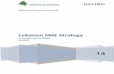 Lebanon SME Strategy - Economy...leveraging of differentiated capability systems and meager R&D expenditures and efforts. Changing Business Environment stemming from globalized competition,