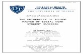 MSW Student Handbook - University of Toledo · Web viewThe University of Toledo MSW is accredited by the Council on Social Work Education (CSWE), and therefore the MSW program’s