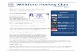 Whitford Hockey Club...Catering Calendar Only a few more Saturday nights left for the season, so make sure you come down and get a great feed at the club. We look forward to …