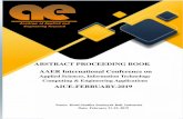 ABSTRACT PROCEEDING BOOK AAER International Conference on · 2019-02-23 · Ghesa Wisesa Nalan Proposed New Products Development Using Design Thinking And Value Proposition Approach