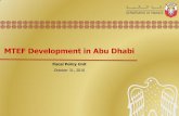 MTEF Development in Abu Dhabi - OECD.org“Ideal” MTEF Outline 10 ةحفص 1. Introduction – Statement of Government Priorities 2. Macroeconomic Outlook – Global Outlook, World