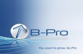 B-Pro Growing Business 2016 Short Version Growing Business 2016...Filters, Toroidal Filter Inductors. Line card Evergreen, Vinergy, Vinic, Chener Alkaline & Alkaline High Power Lithium