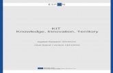 KIT Knowledge, Innovation, Territory - ESPON · KIT Knowledge, Innovation, Territory Applied Research 2013/1/13 Final Report | Version 13/11/2012 . ... FDI – Foreign Direct Investment