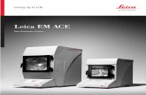 Leica EM ACE CI Haas - ku ... Freeze drying, also known as lyophilization, removes water from a frozen