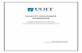 QUALITY ASSURANCE HANDBOOK ... 1.Quality Assurance Overview UOIT Quality Assurance Handbook established